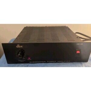 DBX Model XB140 Subwoofer Power Amplifier Vintage TURNS ON Music Sound Bass